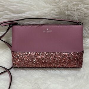 Kate Spade Greta Court Glitter Ramey crossbody